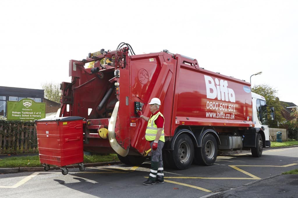 16% of people seeking shelter in bins were only discovered when they were tipped out